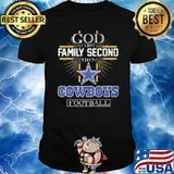 Dallas Cowboys God First Family Second Then Cowboys Football shirt