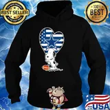 Dallas Cowboys Snoopy Football Sports Shirts Women Hoodie