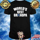 Dallas Cowboys Worlds Best GRandpa Shirt