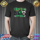 Dental Boo Crew School Dentist Dental Bats Halloween T-Shirt