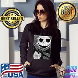 Disney halloween Jack skellington halloween sketch classic s Hoodie