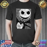Disney halloween Jack skellington halloween sketch classic shirt