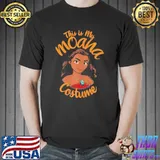 Disney halloween moana this is my costume halloween classic shirt