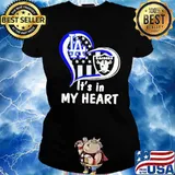 Dodgers Raiders Shirt It's In My Heart Shirt Ladies tee