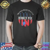 Donkey pox the disease destroying America humor quote shirt