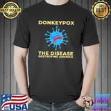 Donkeypox conservative antI Biden classic shirt