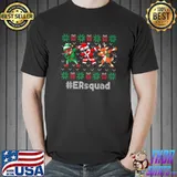 ER Squad Dabbing Santa Claus Elf Reindeer Ugly Xmas T-Shirt