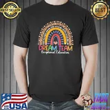 Exceptional education rainbow sped teacher back to school classic shirt