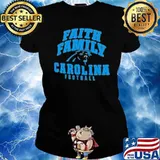 Faith Family Carolina Panthers Football Shirt Ladies tee