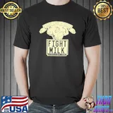 Fight milk fight like a crow in philadelphia mens black classic shirt