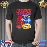 Footbal o j simpson the glove don't fit shirt