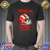 Football Dad Definition Like A Normal Dad Only Cooler T-Shirt