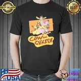 Funny cow and chicken trending classic shirt