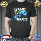 Funny game on 4th grade back to school classic shirt