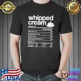 Funny thanksgiving whipped cream nutrition funny thanksgiving christmas shirt
