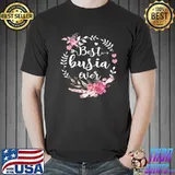 Funny thanksgiving womens best busia ever thanksgiving floral funny gifts classic shirt