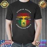 German Grown Senegalese Roots Senegal Flag Germany Flag T-Shirt