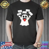 Ghosted lazy halloween costume funny ghost texting dating funny halloween shirt