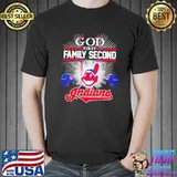 God first family second then Cleveland indians ssport hirt