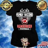 God first family second then Gamecocks football s Ladies tee