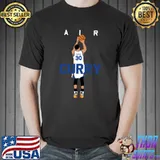 Golden State Curry Air Pic Football T-Shirt