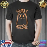 Halloween Ghost Malone Fall Season Spooky Shirt