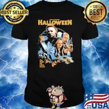 Halloween john carpenter's the night he came home Michael Myers horror movie shirt