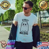 Halloween Spooky Season Fall Season Cute Ghost Malone Shirt