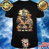 Halloween The night he came home horror movie michael myers shirt