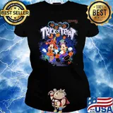 Halloween Trick Or Treat Mickey Minnie Mouse Shirt Ladies tee