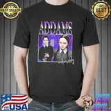 Halloween wednesday addams rereo vintage design classic shirt