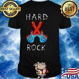 Hard Rock Guitar Fire Shirt