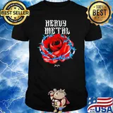 Heavy Mental Roses Shirt