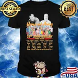 Home and away 35th anniversary thank for memories signatures shirt
