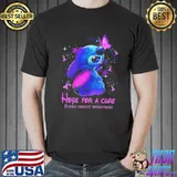 Hope for a cure stitch nope breast cancer awareness classic shirt