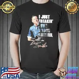 I just freakin' bruce springsteen signature shirt