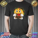 I Love Tacos Cartoon Taco T-Shirt