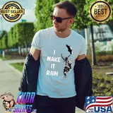 I Make It Rain Native American Holding An Umbrella T-Shirt