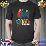 I'm Ready To Crush 2nd Grade Video Games Ruler Pencil T-Shirt