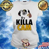 Iron Head 97 Killa Cam Pittsburgh Steelers s Ladies tee
