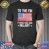 It should have been hillary policial Trump CLASSIC shirt