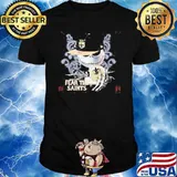 Jack Skellington Fear the New Orleans Saints shirt
