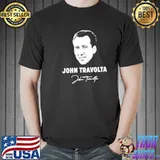 John travolta nicolas cage white art trending classic shirt
