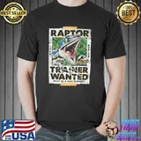 Jurassic park jurassic world raptor trainer wanted poster classic shirt