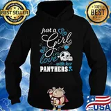 Just A Girl In Love With Her Carolina Panthers s Hoodie