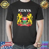 Kenya emblem cultural background classic shirt