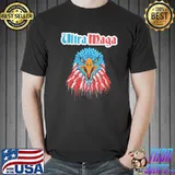 King ultra maga proud eagle vintage American flag 2022 shirt