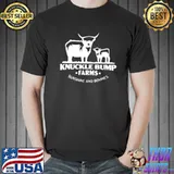 Knuckle bump farms logo classic shirt