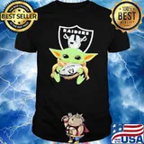 Las Vegas Raiders Baby Yoda Shirt
