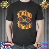 Latino heat eddie guerrero rose flowers classicshirt